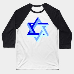 David star impossible structures Baseball T-Shirt